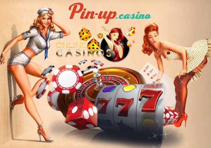 
Casino pin-up
